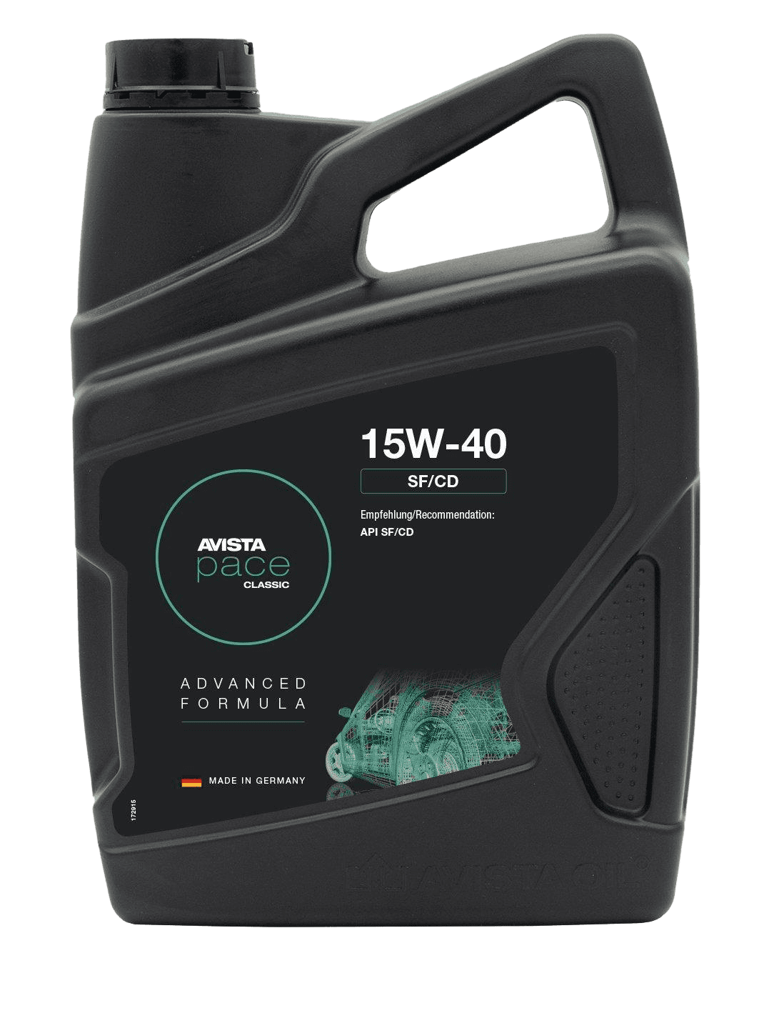 Моторное масло AVISTA PACE CLASSIC SF/CD 15W-40, 5л